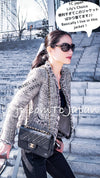 CHANEL 03A Lavender Pink Gray Multicolor Lesage Wool Tweed Jacket 42 シャネル ラベンダー ピンク グレー ルサージュ ツイード ジャケット 即発