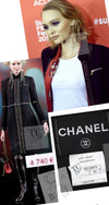 CHANEL 10PF Black Zipper Pocket Wool Silk Jacket 38 シャネル ブラック ジッパー ポケット ウール シルク ジャケット 即発