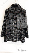 CHANEL 18PF Black Gray Tweed Jacket 34 36 シャネル ブラック グレー ツイード ジャケット 即発