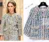 CHANEL 18C Green White Blue Fantasy Tweed Jacket 36 シャネル グリーン ホワイト ブルー ファンタジー ツイード ジャケット 即発