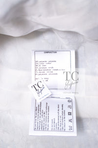 CHANEL 19C Light Blue LA PAUSA Buttons Tweed Jacket 40 シャネル ライト ブルー ラ パウザ ボタン ツイード ジャケット 即発