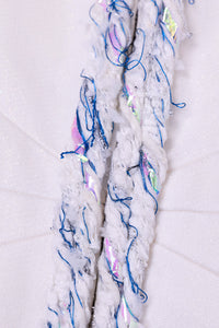 CHANEL 18S White Blue Trim Zipup Cotton Jacket 38 シャネル ホワイト ブルー トリム ジップアップ コットン ジャケット 即発