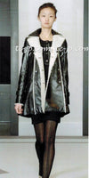 CHANEL 11A Black Matelasse Lambskin Leather Double Coat 36 シャネル ブラック マトラッセ ラムスキン レザー ダブル コート 即発