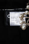 CHANEL 15C Gray White Black Sequin Gripoix Buttons Tweed Jacket 36 38 シャネル グレー ホワイト ブラック スパンコール ツイード ジャケット グリポワボタン 即発