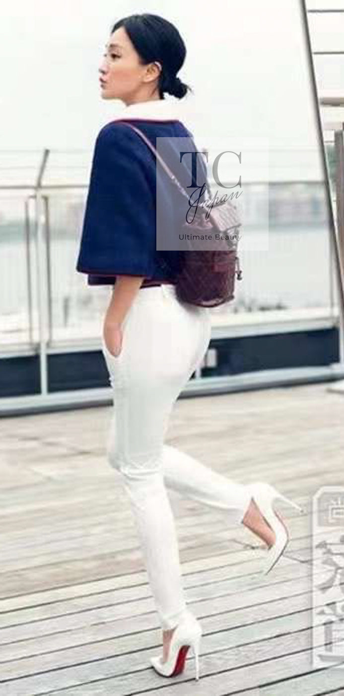 CHANEL tailored, blazer Women COCO Button Short Sleeve Wool Tweed シャネル テーラード、ブレザー レディース ココボタン ショート丈 半袖 ウールツイード - TC JAPAN