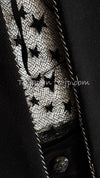 CHANEL Black Chain Trim Cotton Jacket 38 シャネル ブラック チェーン トリミング コットン ジャケット 即発