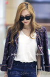 CHANEL 13C Gold Silk Blend Lesage Tweed Jacket 40 シャネル ゴールド ルサージュ ツイード ジャケット 即発