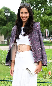 CHANEL 16S Black Multicolor Epaulettes Trimming Jacket 34 36 シャネル ブラック マルチカラー 肩章 ココマーク ボタン ジャケット 即発 - TC JAPAN
