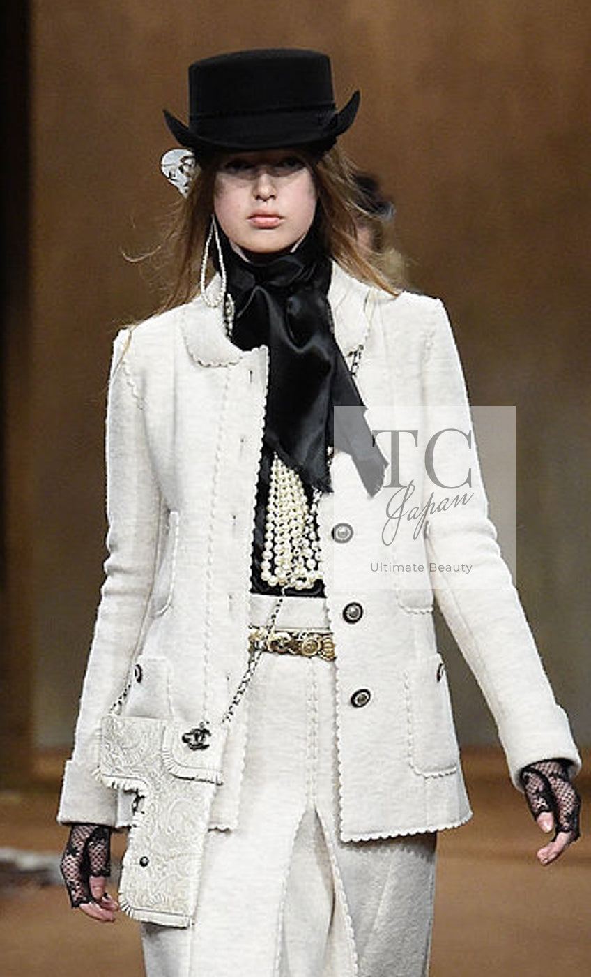 CHANEL 14PF Black CC Button Wool Coat Jacket 34 シャネル ブラック ココボタン ウール コート ジャケット 即発