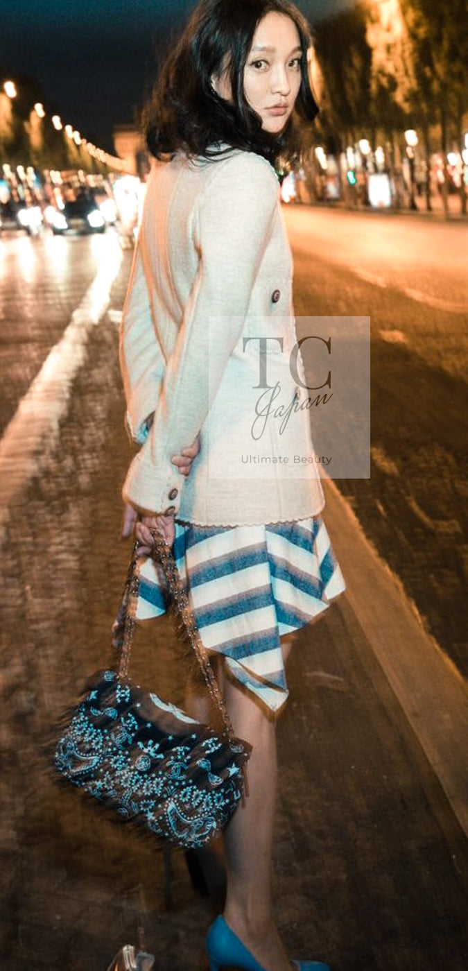 CHANEL 14PF Black CC Button Wool Coat Jacket 34 シャネル ブラック ココボタン ウール コート ジャケット 即発