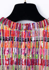 CHANEL 16C Multicolor CC Button Collarless Jacket 36 シャネル マルチカラー ココボタン ノーカラー ジャケット 即発