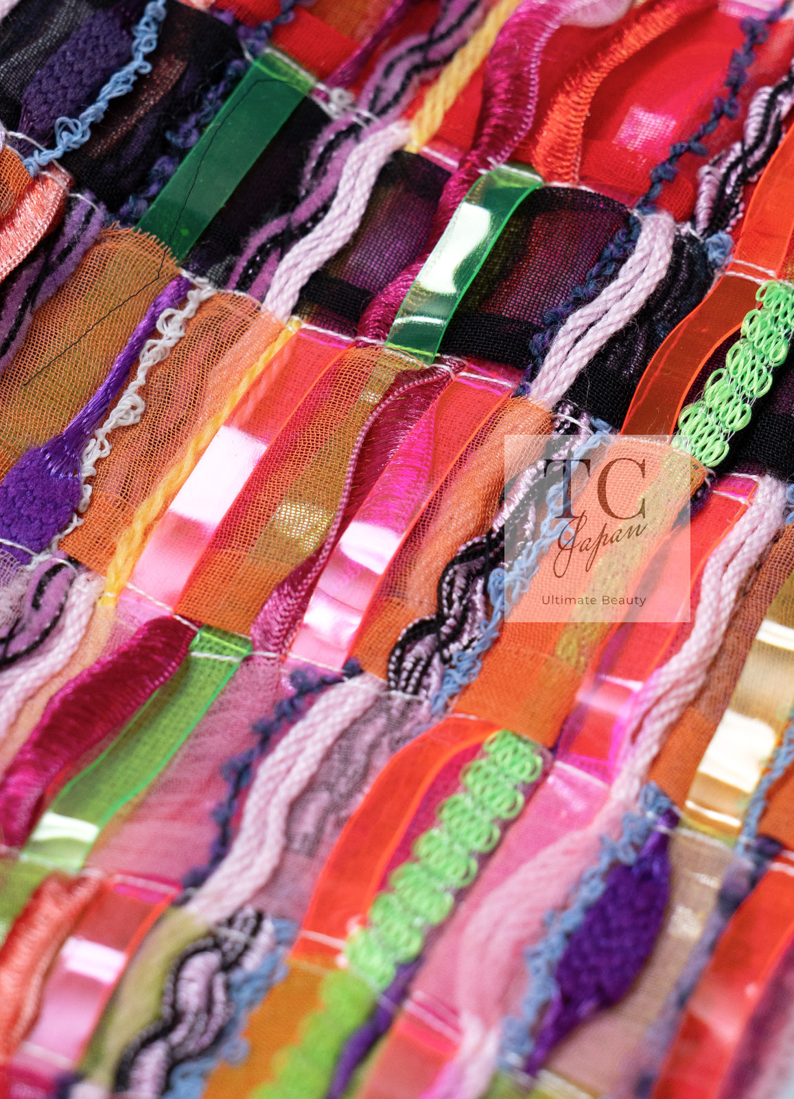 CHANEL 16C Multicolor CC Button Collarless Jacket 36 シャネル マルチカラー ココボタン ノーカラー ジャケット 即発