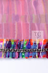 CHANEL 16C Multicolor CC Button Collarless Jacket 36 シャネル マルチカラー ココボタン ノーカラー ジャケット 即発
