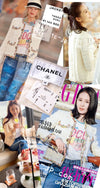 CHANEL 17C Ivory Cotton Collarless Tweed Jacket 36 シャネル アイボリー ノーカラー コットン ツイード ジャケット 即発