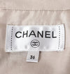 CHANEL 16A Gray Gold Trim Tweed Jacket Skirt Suit 36 38 シャネル グレー ゴールド トリム ツイード ジャケット スカート スーツ 即発