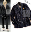 CHANEL 11A Black Floral Lesage Lace Silk Jacket 38 シャネル ブラック ルサージュ レース ビーズ サテン シルク ジャケット 即発