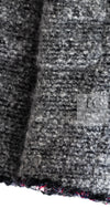 CHANEL 10PF Gray Wool Mohair Boucle Tweed Jacket 40 42 シャネル グレー ウール モヘア ブークレ ツイード ジャケット 即発