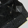 CHANEL 13A Black Quilted Metallic Zipper Tweed Jacket 34 シャネル ブラック メタリック ジッパー ツイード ジャケット 即発