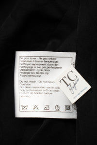 CHANEL 13A Black Quilted Metallic Zipper Tweed Jacket 34 シャネル ブラック メタリック ジッパー ツイード ジャケット 即発