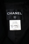 CHANEL 11PF Black Wool Gripoix Buttons Double Jacket Coat 36 シャネル ブラック ウール グリポア 宝石 ボタン ジャケット コート 即発