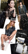 CHANEL 14PF Navy Blue Cotton Dark Washed Denim Jacket 34 36 シャネル ネイビー ブルー コットン ダーク ウォッシュド デニム ジャケット Gジャン CCボタン 即発