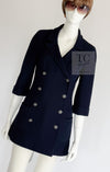 CHANEL 13S Navy Double Cotton Jacket 36 シャネル ネイビー ダブル コットン ジャケット 即発