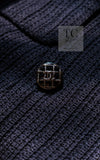 CHANEL 13S Navy Double Cotton Jacket 36 シャネル ネイビー ダブル コットン ジャケット 即発