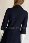 CHANEL 13S Navy Cotton Tweed Bottom Culottes Jumpsuit 34 シャネル ネイビー コットン ツイード ボトムキュロット ジャンプスーツ 即発