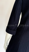 CHANEL 13S Navy Cotton Tweed Bottom Culottes Jumpsuit 34 シャネル ネイビー コットン ツイード ボトムキュロット ジャンプスーツ 即発