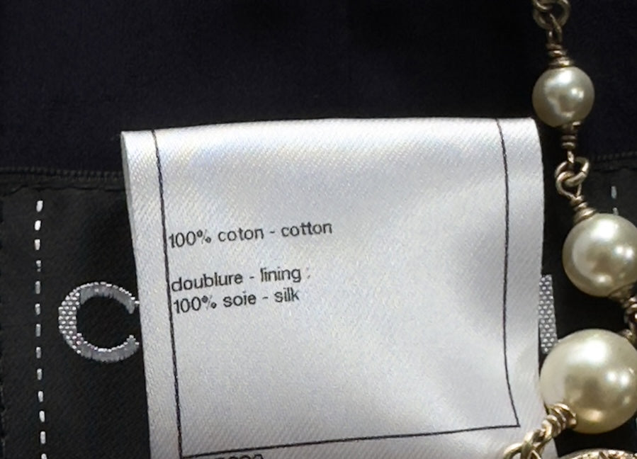 CHANEL 13S Navy Cotton Tweed Bottom Culottes Jumpsuit 34 シャネル ネイビー コットン ツイード ボトムキュロット ジャンプスーツ 即発