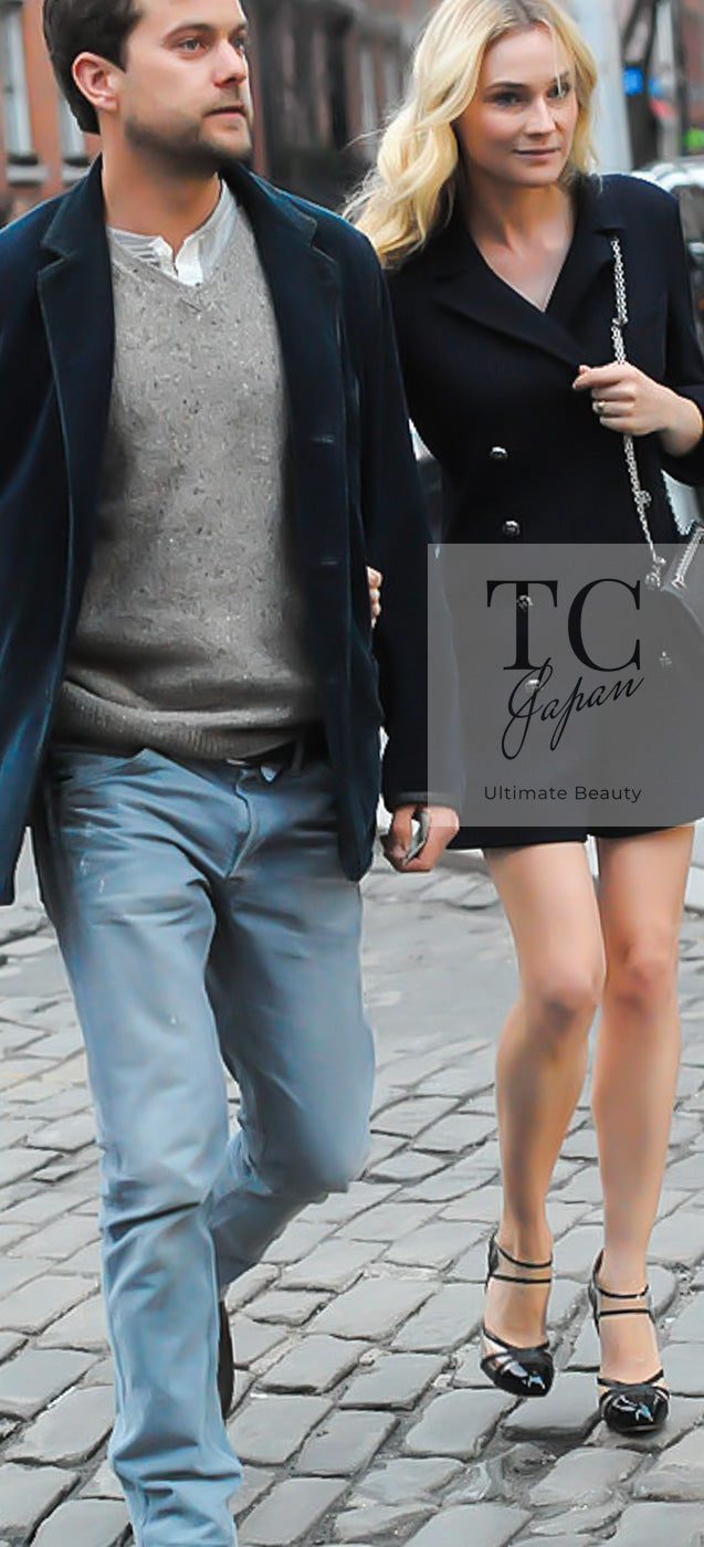 CHANEL 13S Navy Double Cotton Jacket 36 シャネル ネイビー ダブル コットン ジャケット 即発