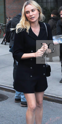 CHANEL 13S Navy Double Cotton Jacket 36 シャネル ネイビー ダブル コットン ジャケット 即発