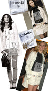 CHANEL 06A Ivory Off White Lesage Tweed Jacket Coat Skirt Suit Set 38 40 シャネル アイボリー オフホワイト ルサージュ ジャケット コート スカート スーツ セット 即発