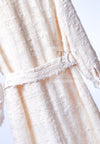 CHANEL 06A Ivory Off White Lesage Tweed Jacket Coat Skirt Suit Set 38 40 シャネル アイボリー オフホワイト ルサージュ ジャケット コート スカート スーツ セット 即発