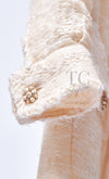 CHANEL 06A Ivory Off White Lesage Tweed Jacket Coat Skirt Suit Set 38 40 シャネル アイボリー オフホワイト ルサージュ ジャケット コート スカート スーツ セット 即発