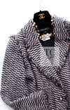 CHANEL 04S Multicolor Cotton Silk Tweed Jacket 38 40 シャネル マルチカラー コットン シルク ツイード ジャケット 即発