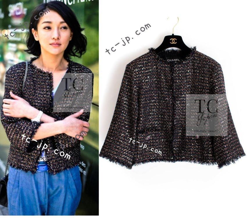 03AW CHANEL シャネル　ニット切替デニムジャケット　ririzip 新入荷情報（即発、取寄の最新更新）New arrivals (Up Date