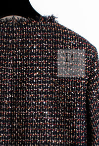 CHANEL 12PF Black Metallic Gold Sequin Embellishments Bombay Lesage Jacket 38 40 シャネル ブラック メタリック ゴールド スパンコール ルサージュ ジャケット 即発