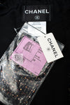 CHANEL 12PF Black Metallic Gold Sequin Embellishments Bombay Lesage Jacket 38 40 シャネル ブラック メタリック ゴールド スパンコール ルサージュ ジャケット 即発