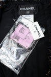 CHANEL 12PF Black Metallic Gold Sequin Embellishments Bombay Lesage Jacket 38 40 シャネル ブラック メタリック ゴールド スパンコール ルサージュ ジャケット 即発