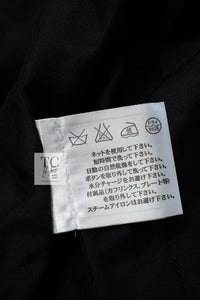 CHANEL 12PF Black Metallic Gold Sequin Embellishments Bombay Lesage Jacket 38 40 シャネル ブラック メタリック ゴールド スパンコール ルサージュ ジャケット 即発