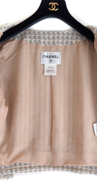 CHANEL 13C Rose Garden Lesage Multicolor Silk Tweed Jacket 36 シャネル ローズガーデン ルサージュ マルチカラー シルク ツイード ジャケット 即発