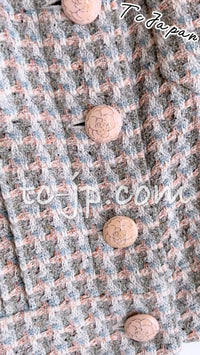 CHANEL 13C Rose Garden Lesage Multicolor Silk Tweed Jacket 36 シャネル ローズガーデン ルサージュ マルチカラー シルク ツイード ジャケット 即発