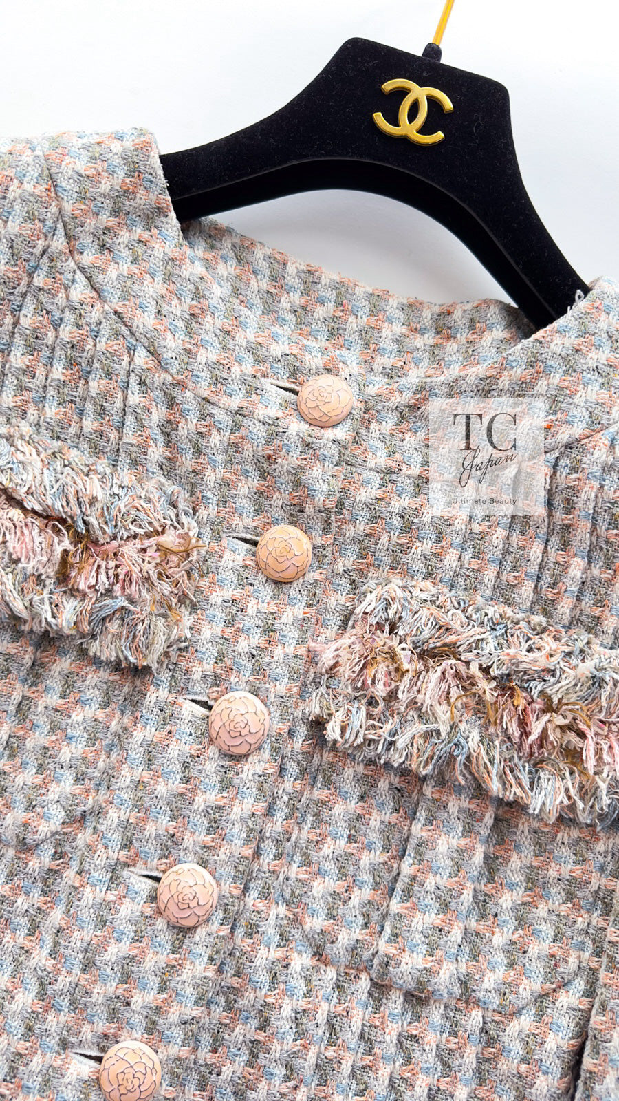 シャネル ジャケット CHANEL 13C ルサージュ マルチカラー シルク