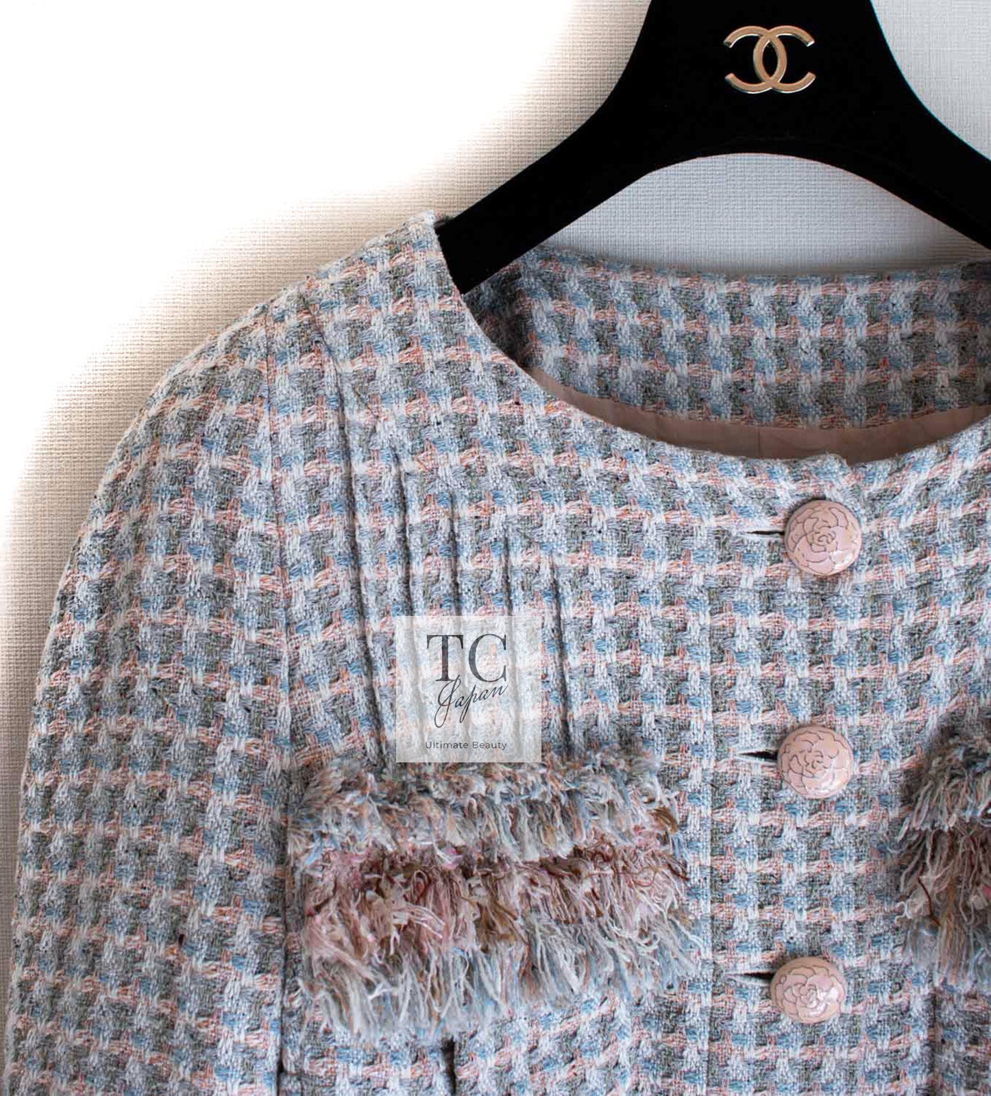 シャネル ジャケット CHANEL 13C ルサージュ マルチカラー シルク