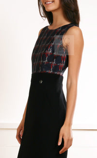 CHANEL 08A Black Fringe Wool Tweed Jacket Coat Dress 34 シャネル ブラック フリンジ ウール ツイード ジャケット コート ワンピース 即発