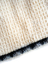 CHANEL 15PF Cream Black Wool Tweed Skirt 38 シャネル クリーム ブラック ウール ツイード スカート 即発