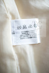 CHANEL 15PF Cream Black Wool Tweed Skirt 38 シャネル クリーム ブラック ウール ツイード スカート 即発