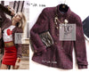 CHANEL 12PF Burgundy Wine Red Griopix Jacket 36 シャネル バーガンディー ワイン レッド グリポア宝石ボタン ジャケット 即発
