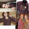 CHANEL 12PF Burgundy Wine Red Griopix Jacket 36 シャネル バーガンディー ワイン レッド グリポア宝石ボタン ジャケット 即発